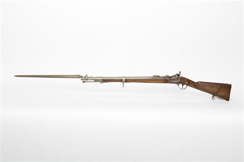 "Extrakorpsgewehr" (short rifle) M.1867 Waenzel system, 13,9 mm Waenzel Rimfire, without #, § non restricted