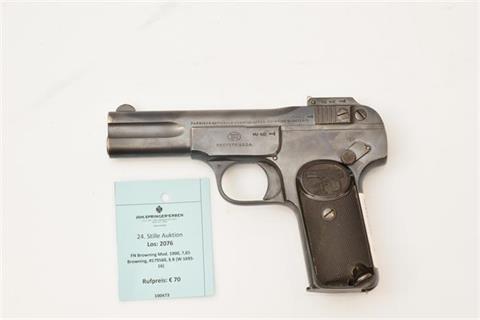 FN Browning model 1900, 7,65 mm Brow., #179560, § B (W 1695-16)