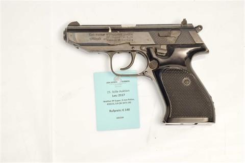 Walther PP Super, 9 mm Police, #18153, § B (W 3471-16)