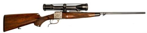 falling block rifle Hartmann & Weiss - Hamburg, type Hagn, .30R Blaser, #8439, § C €€