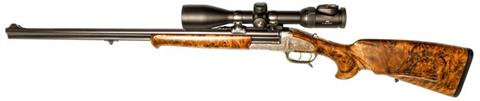 O/U combination rifle H. Scheiring - Ferlach, 8x75RS; 6x50R, #584, § C