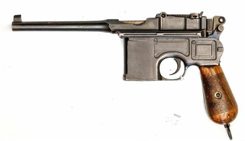 Mauser C 96/12, 7,63 Mauser, mit Anschlagschaft, #389228, § B