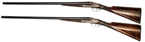 Pair of Sidelock S/S Shotguns Stephen Grant & Sons - London, Side-Lever, 12/65, #6041 & 6042, § D
