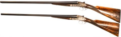 Set of 3 sidelock S/S shotguns Holland & Holland - London model Grade B, 12/65, #21564 & #21565 & #24660, § C