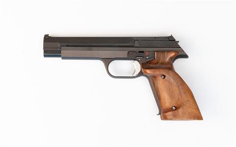 SIG-Hämmerli P240, .22 lr., #P203084, with exchangeable action calibre .32 S&W long wadcutter #P203084, § B accessories