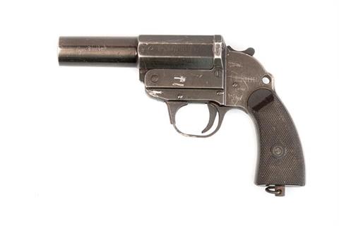 flare pistol Wehrmacht (aluminium), Walther, 4 bore, #4933a, § unrestricted