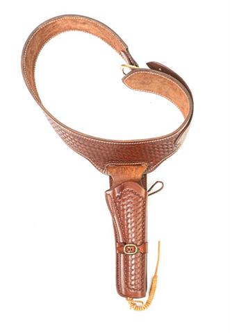 Western holster with belt, Brian C. Foster