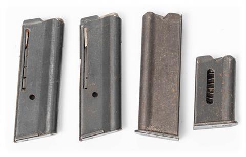 rifle magazines Tyrol and Voere, 4 items