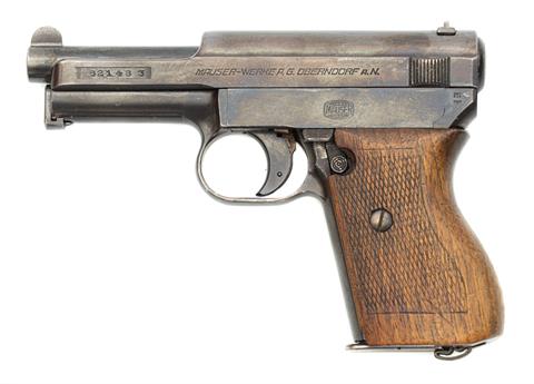 Mauser Mod. 1934 Wehrmacht, 7,65 Browning, #621483, § B (W 667-20)