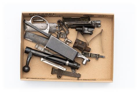 Mauser 98, Ersatzteile, u.a. Verschluss #2790, § C