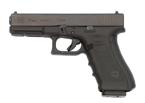 Glock 17gen4, 9 mm Luger, #BATW969, § B, Zub.