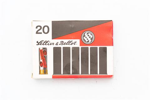 shotgun cartridges S&B Red & Black, 20/70, 3 mm, § unrestricted