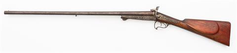 pinfire S/S shotgun, unknown maker, 16 bore Lefaucheux, #without § C