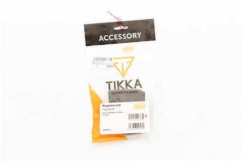 Tikka 6 rounds  magazine for T3/T3x short .204 Ruger, .222 Rem, .223 Rem***