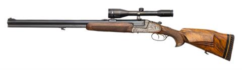 O/U double rifle, Ferlach, 5.6 x 61 R SE v.H. and 12/70, #5006 § C