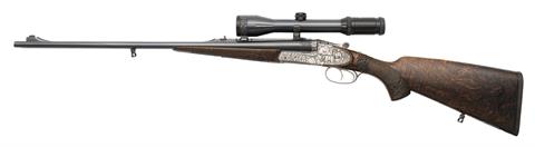 S/S rifle, Josef Just, 375 H&H Mag, Linksschaft,  #24299, § C