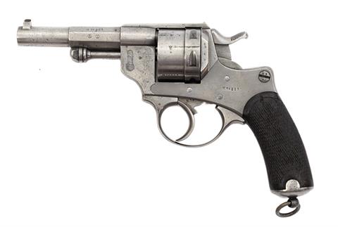 revolver Chamelot - Delvigne Mod. 1873 St. Etienne cal. 11 mm Chamelot-Delvigne, #H76219, § B manufactre bevor 1900