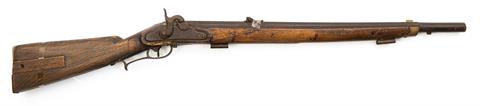percussion rifle Jägerstutzen around 1850 cal. 14,5 mm #without § unrestricted