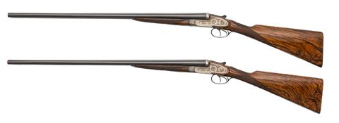 pair of sidelock-s/s shotgun A. Forgeron - Liege cal. 20/70 serial #36549 & #36550