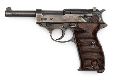 Pistole Walther P 38  Fertigung Mauserwerke Kal. 9 mm Luger #2876  B (W 2485-21)