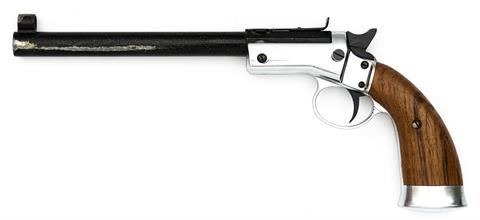 single shot pistol Hy Hunter cal. 22 long rifle #07017 § B +ACC (S205308)