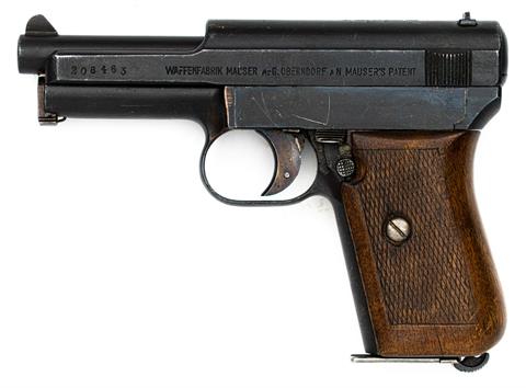 pistol Mauser 1914  cal. 7,65 Browning #208463 § B (S150385)