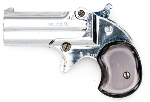 Pistole unbekannter italienischer Hersteller Derringer  Kal. 22 long rifle #A1133 § B (S183282)