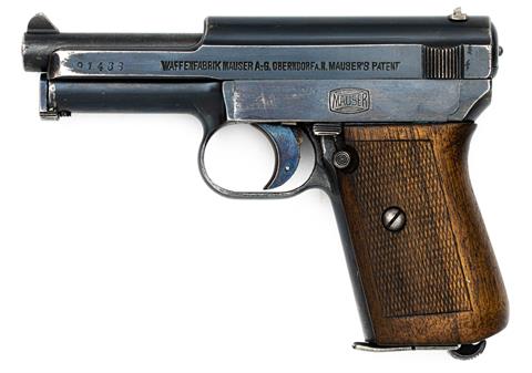 Pistole Mauser 1914 schussunfähig  Kal. 7,65 Browning #91436 § B (S195497)