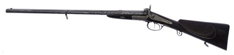 Pinfire s/s shotgun Ronge & Fils - Lüttich with interchangeable Barrel cal. 16 GA Lefaucheux #5726 § unrestricted ACC
