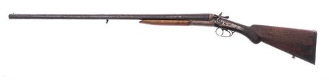 Hammer s/s shotgun unknown  Belgium manufactorer   cal. 12/65 #2860 § C