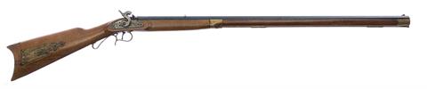 Percussion lock rifle (reproduction) unknown italienischer manufactorer  cal. 45 #24931 § unrestricted