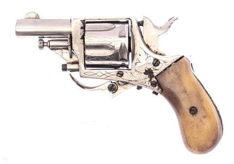 Revolver unbekannter belgischer Erzeuger  Kal. 320 Corto #11 § B +ACC