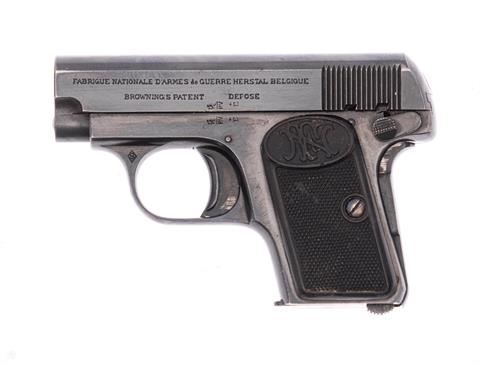 Pistole FN-Browning Mod. 1906  Kal. 6,35 Browning #999754 § B (S 185113)
