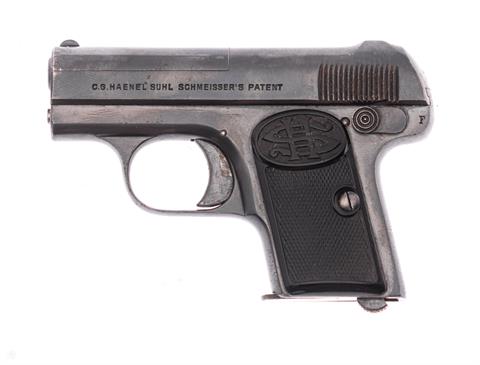 Pistole Haenel - Suhl  Mod. Schmeisser I Kal. 6,35 Browning #16297 § B (S183867)