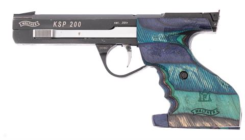 Pistole Walther KSP 200  Kal. 22 long rifle #001861 § B (S227450)