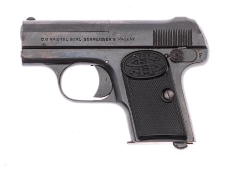 Pistole Haenel - Suhl Mod. Schmeisser I Kal. 6,35 Browning #17669 § B (S151022)