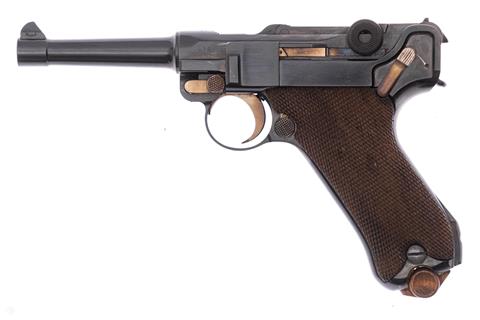 Pistole Parabellum P08 Fertigung DWM Kal. 9 mm Luger #4980 § B (W 985-22)