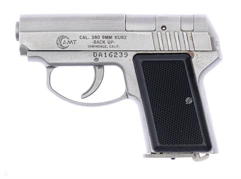 Pistole AMT Back Up  Kal. 9 mm Kurz #DA16239 § B (W 776-22)