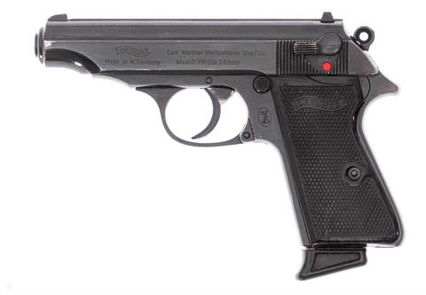 Pistole Walther PP Fertigung Ulm Kal. 7,65 Browning #430376 § B (V 38)