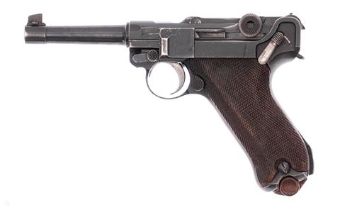 pistol Parabellum P08 Finnland DWM cal. 9 mm Luger #2430 § B (V 24)