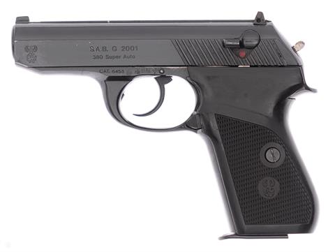 pistol S.A.B. G2001 cal. .380 ACP/9 mm Kurz #100203 § B +ACC