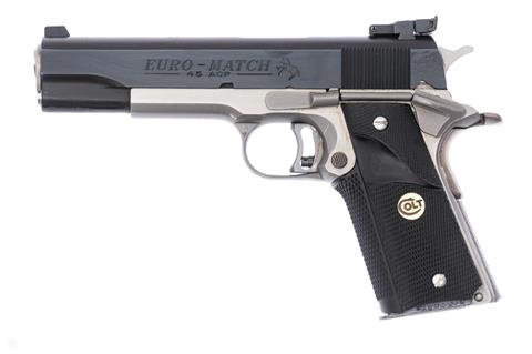 pistol Colt 1911Euro Match 1 of 500 cal. 45 Auto #EUR174 §B +ACC