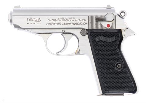 Pistole Walther PPK/S Fertigung Interarms Kal. 9 mm kurz #S151809 § B +ACC