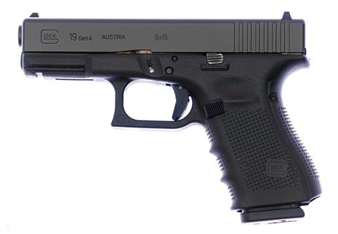 Pistole Glock 19 Gen4 Kal. 9 mm Luger #BBGZ084 § B (W2532-22)