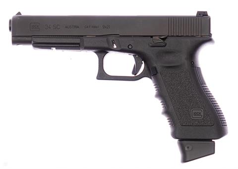 pistol Glock 34 Gen3 SC Sport Competition cal. 9 x 21 #DCH635 § B +ACC