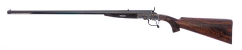 Hammer-single shot rifle H. Holland - London Rook Rifle  cal. presumably 360 No. 5 serial #2623 category § C