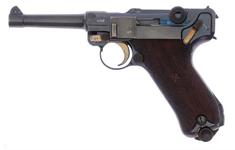 Pistol Parabellum P08 DWM  cal. 9 mm Luger serial #4367k  category § B