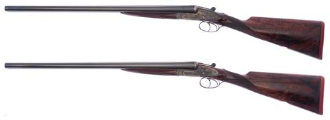 A pair of Sidelock-s/s shotguns E. J. Churchill - London Premiere Quality Mod. XXV   cal. 12/65 serial #5151 & 5152  category § C