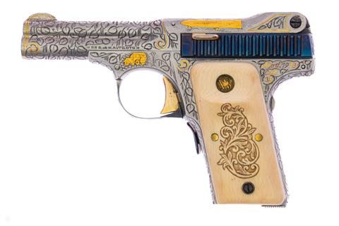 Pistole Smith & Wesson Mod. 1913 Luxusausführung Kal. 35 S&W Auto #6384 §B