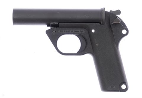 Signal pistol H&K signal pistol P2A1 26.5 mm (cal. 4) § free from 18 (W 2612-22)